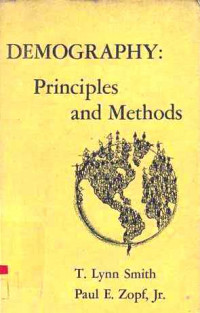 Demography : Principles and Methods