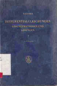 Differential Gleichungen Losungsmethoden UND Losungen