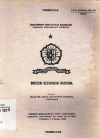 Doktrin Ketahanan Nasional