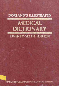 Dorland's Illustrated Medical Dictionary