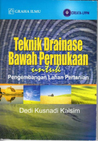 Teknik Drainase Bawah Permukaan