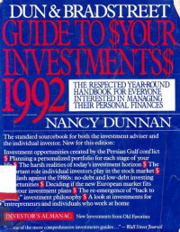 Dun and Bradstreet guide to your Investments 1992