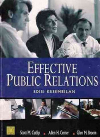 Effective Public Relations / Scott M. Cutlip; allen H. Center; Glen M. Broom