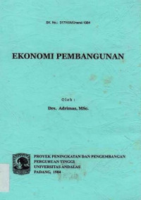 Ekonomi Pembangunan