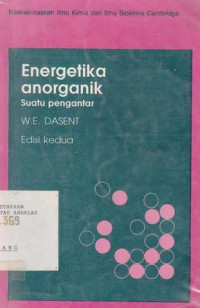 Energetika Anorganik:suatu pengantar