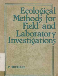 Ecological Methods For Field And Laboratory Investigations