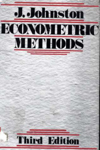 Studies In Econometric Method