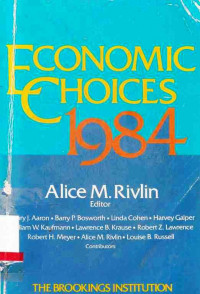 Economic Choices 1984