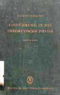 Einfuhrung In Die Theoretische Physik