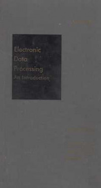 Electronic Data Processing : An Introduction