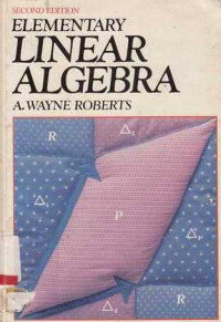 Elementary Linear Algebra