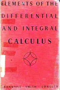 Elements of the Differential and Integral Calculus