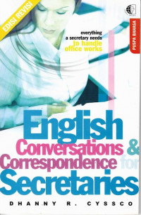 English Conversations & Correspondence For Secretaries