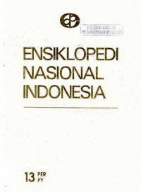 Ensiklopedi Nasional Indonesia Jilid 13 Per Py