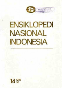 Ensiklopedi Nasional Indonesia Jilid 14 QRS SE