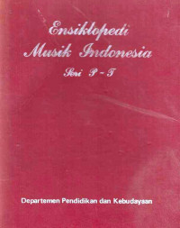 Ensiklopedi Musik Indonesia Seri P - T