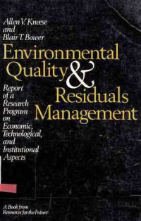 Environmental Quality And Residuals Management