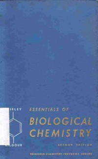 Essential of Biological Chemistry