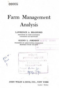 Farm Mangement Analysis