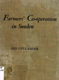 Farmer's Co-Operation in Sweden