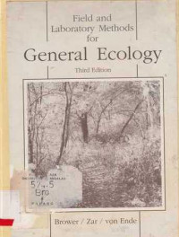 Field And Laboratory Methods For General Ecology