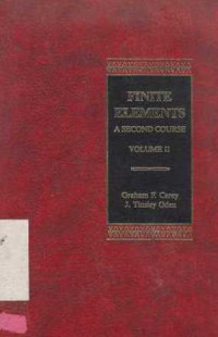 Finite Elements : A Second Course Vol. II