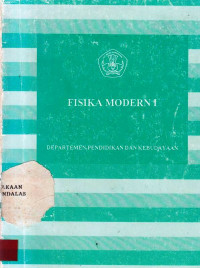 Fisika Modren I