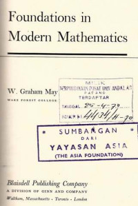 Foundations in Modern Mathematics