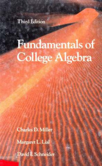 Fundamentals Of College Algebra