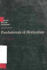 Fundamentals Of Horticulture