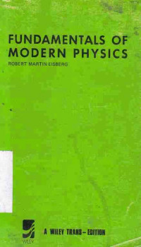 Fundamentals of Modern Physics