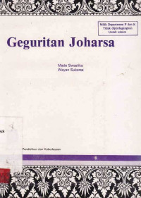 Geguritan Joharsa / Made Swastika