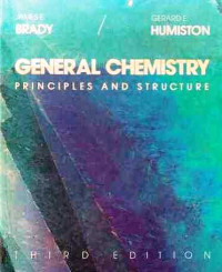 General Chemistry : Principles And Structure