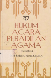 Hukum Acara Peradilan Agama