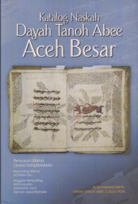 Katalog Naskah Dayah Tanoh Abee Aceh Besar