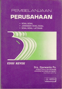 Pembelanjaan Perusahaan : Soal- soal Jawaban Soal- Soal Soal-Soal Latihan