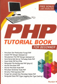 PHP Tutorial Book For beginner