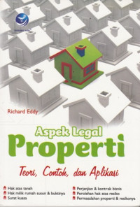 Aspek Legal Properti : teori, contoh dan aplikasi