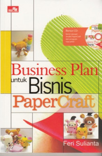 Business Plan untuk bisnis papercraft