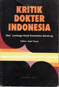 Kritik Dokter indonesia