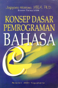 Konsep Dasar pemograman Bahasa C