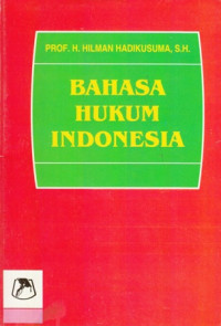 Bahasa Hukum Indonesia