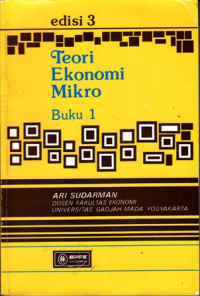 Teori ekonomi mikro : Buku I