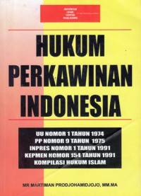 Hukum Perkawinan Indonesia