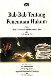 Bab-Bab Tentang Penemuan Hukum