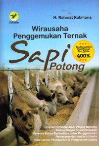 Wirausaha Penggemukan Ternak Sapi Potong