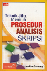 Teknik Jitu Memilih Prosedur Analisis Skripsi