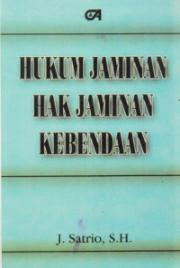 Hukum Jaminan Haka jaminan kebendaan