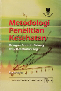 Metodologi Penelitian Kesehatan