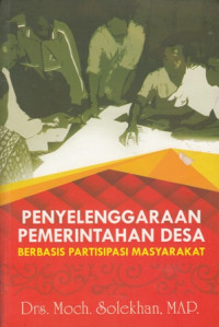 Penyelenggaraan Pemerintahan Daerah : berbasis pertisipasi masyarakat